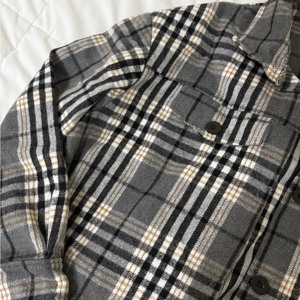 SHEIN Plaid Jacket - Picture 3 of 8
